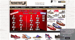 Desktop Screenshot of marshallshoes.co.uk